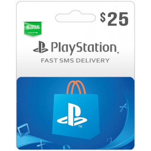 25$ PSN GIFTCARD (SA)